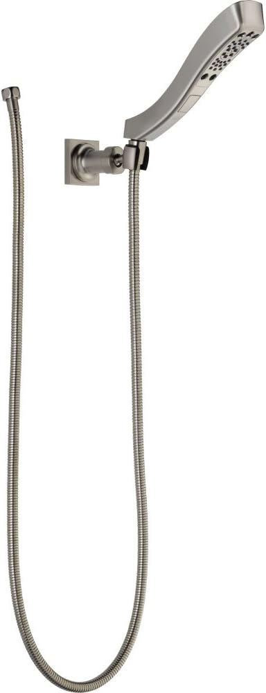 Delta Faucet 4-Spray H2Okinetic Wall-Mount Handheld Shower with Hose