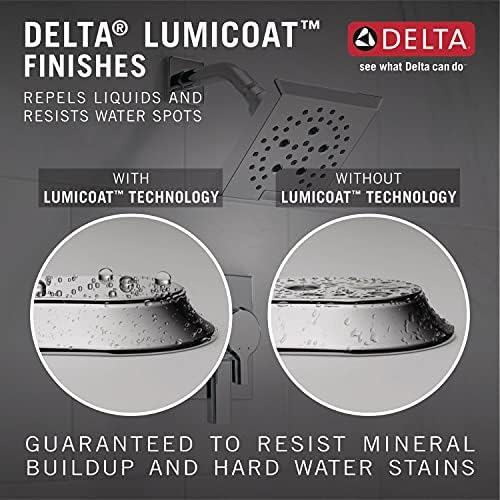 Delta Faucet 5-Spray In2ition Dual Shower Head with Handheld