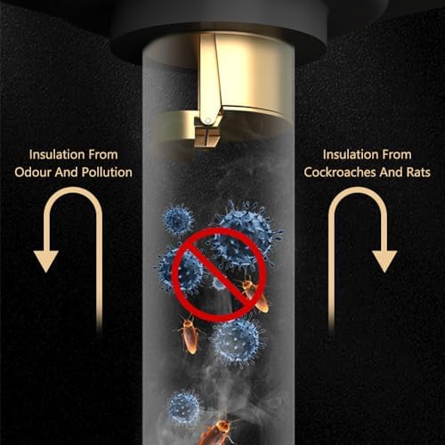 Odor Proof Floor Drain with Anti-Backflow Prevention