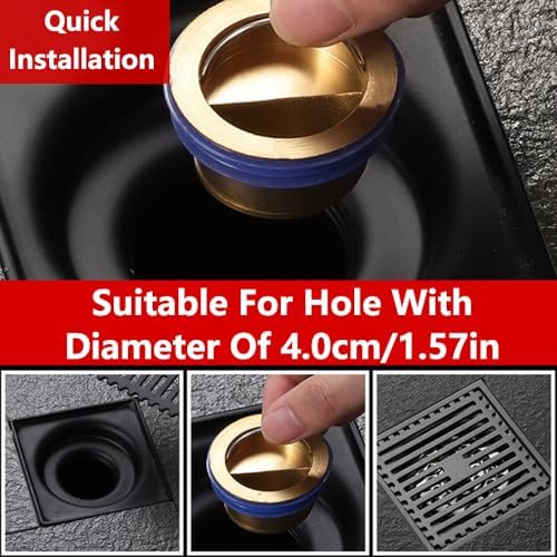 Odor Proof Floor Drain with Anti-Backflow Prevention