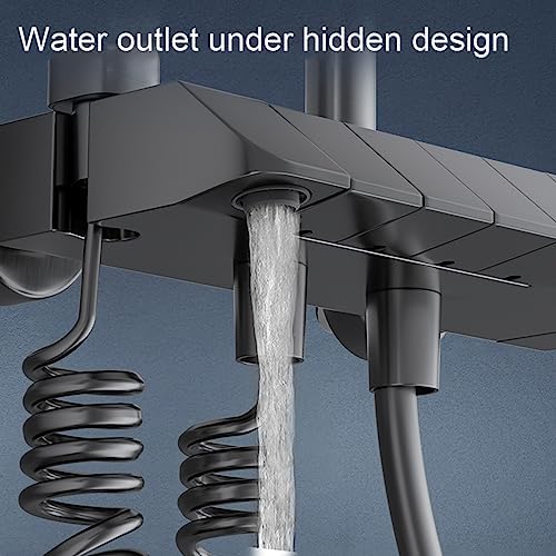 Smart Digital Shower System with Handheld and Rain Head