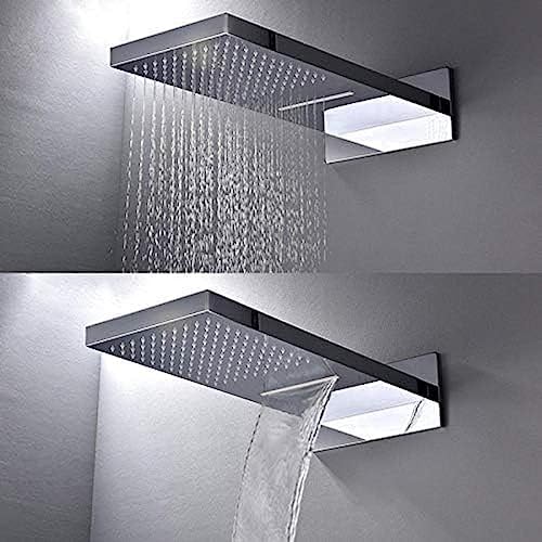 8 Inch Rain Shower Head System with Thermostatic Valve
