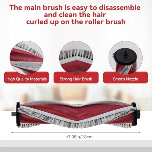 GreeSuit 12-Piece Vacuum Replacement Kit for Yeedi and ECOVACS