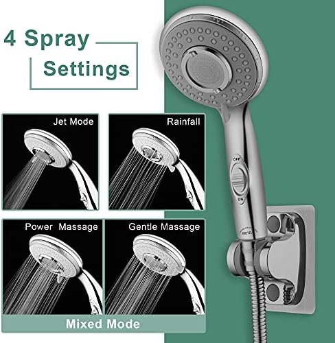 Klleyna Multi-Use Faucet Sprayer - 5 Adapters for Sink Bathtub