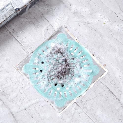 Odiche 40PCS 4 Inch Disposable Drain Hair Catcher Stickers