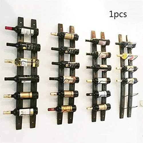 Wall Mounted Wine Rack with 6 Bottle Capacity