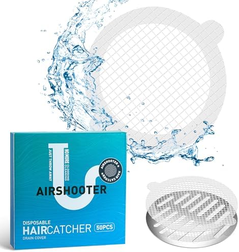 Disposable Shower Drain Hair Catcher Pack of 50