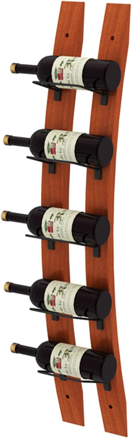 KOHARA 5 Bottles Wall Mounted Wine Rack