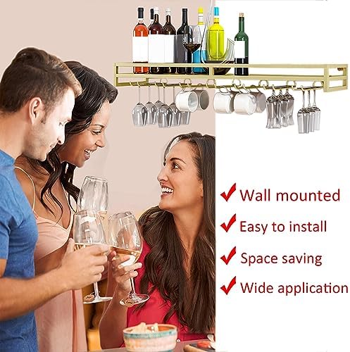 LIGUOYI Wall-Mounted Wine Glass Rack