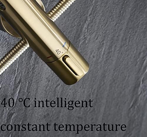 Thermostatic Shower System with 10 Inches Combo Set