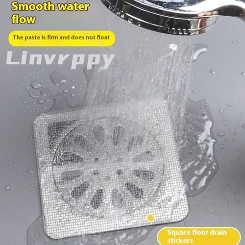 Linvrppy 20 Pack 4x4 Disposable Drain Covers