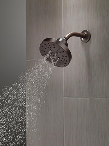Delta 5-Spray Shower Head with H2Okinetic Technology Venetian Bronze