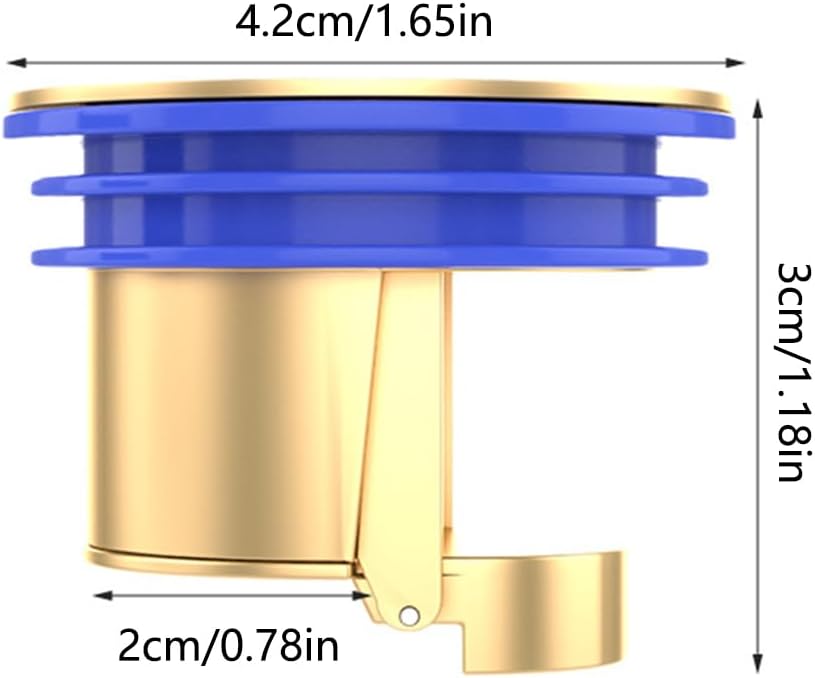 Odor Proof Floor Drain with Anti-Backflow Prevention