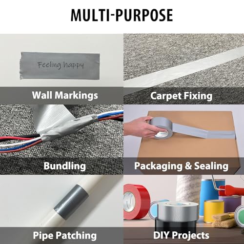 360Tronics Heavy Duty Duct Tape 2in x 30yd Silver
