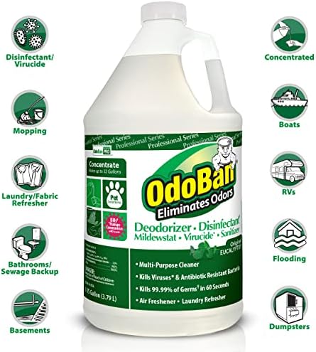 OdoBan Professional Disinfectant 2-Pack 1 Gallon