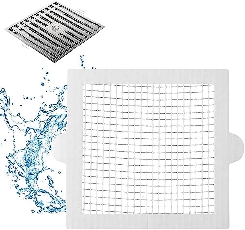 BOXOB 30pcs Square Drain Hair Catchers 1
