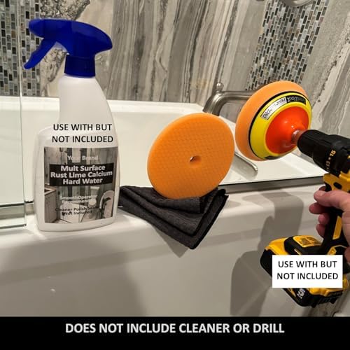 Keyfit Tools SmoothOperator PROFESSIONAL Drill Powered Bathroom Cleaner