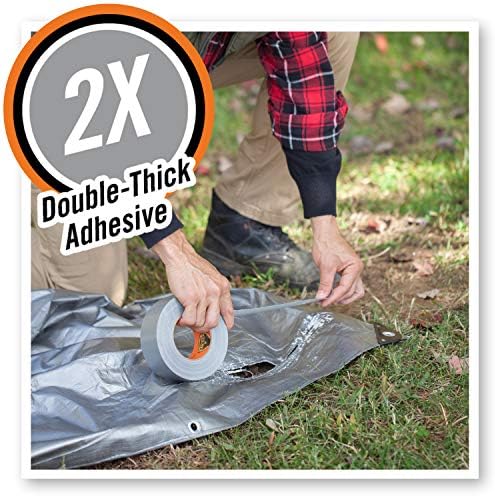 Gorilla Tough Wide Duct Tape 288 x 30 yd Silver 1