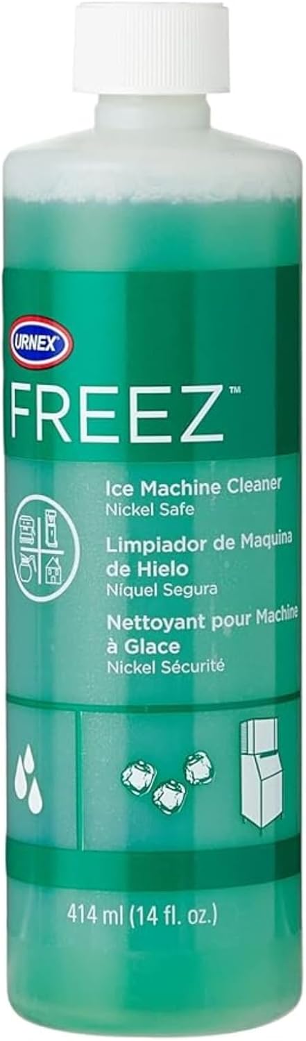 Urnex Freez Ice Machine Cleaner 14 Oz 5 Uses Nickel Safe