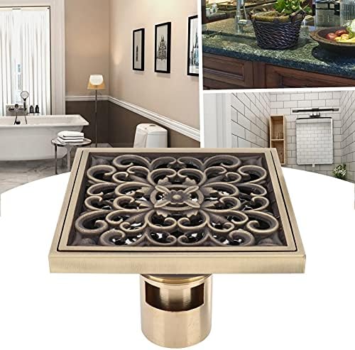 ViaGasaFamido 10x10cm Copper Floor Drain Kit