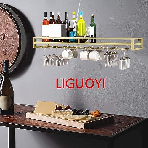 LIGUOYI Wall-Mounted Wine Glass Rack