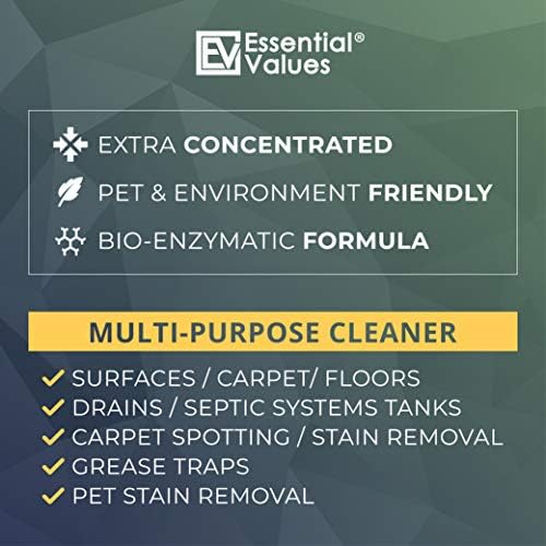 Essential Values Enzyme Cleaner 1 Gallon Multi-Purpose