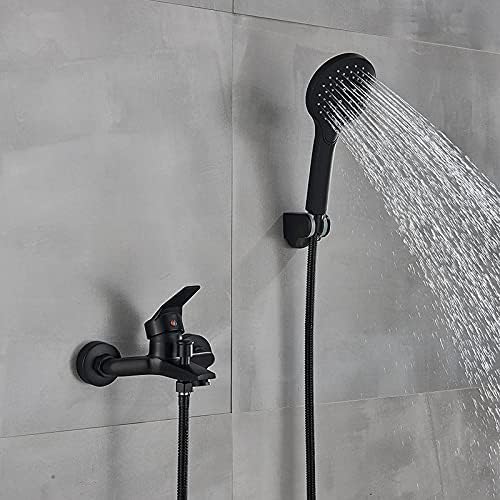 LASEVE Single Handle Tub Faucet with ABS Shower Head