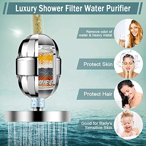 Taiker Filtered Shower Head with Handheld Combo