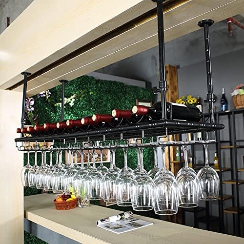 ZJDYDY Wall-Mounted Wine Rack Holder 60x35cm