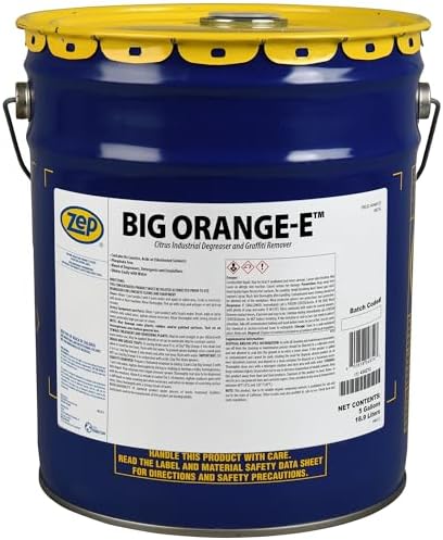 Zep Big Orange-E Heavy-Duty Citrus Degreaser 5 Gallon