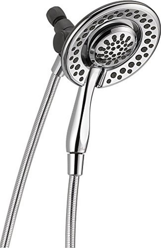 Delta Faucet 4-Spray Touch-Clean Handheld Shower Head with Hose
