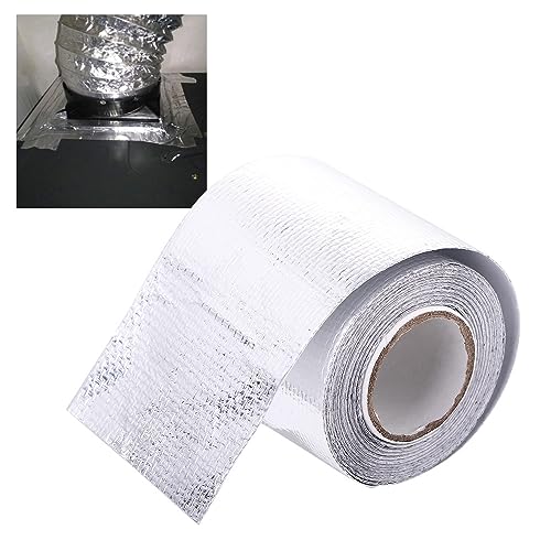 Leadigol High Heat Resistant Silver Duct Tape 5CM Self-Adhesive