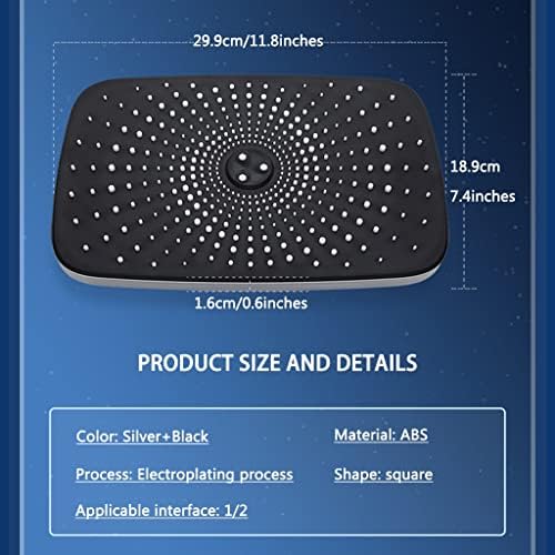 FGQuelle Rain Shower Head with Starry Sky Design