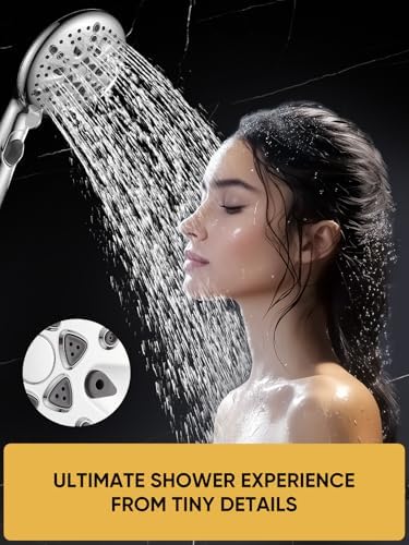 Cobbe 9 Function Handheld Shower Head with Power Wash