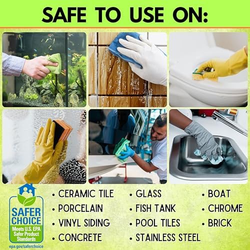 Calcium Lime Rust Remover Kit with Brush and Towel