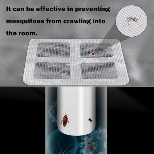BOYYOEE Disposable Drain Hair Catcher 4x4 Inch 30 PCS Pack
