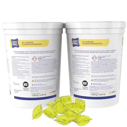 Diversey Easy Paks All Purpose Cleaner 90-Packs 1 Tub Pack of 2
