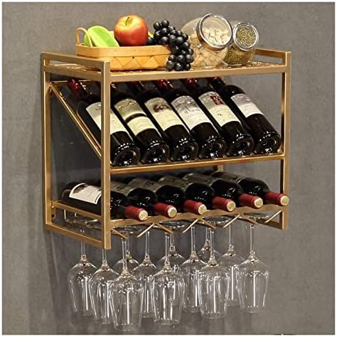 ALDEPO Wall Mounted Wine Rack with Reindeer Design 1
