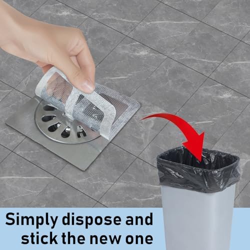4x4 Disposable Drain Cover Hair Catcher 50 PCS