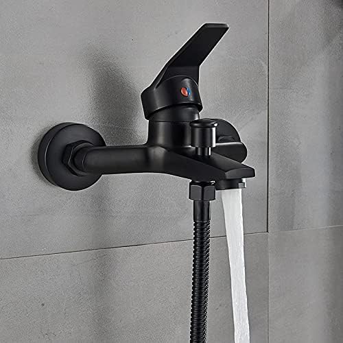 LASEVE Single Handle Tub Faucet with ABS Shower Head