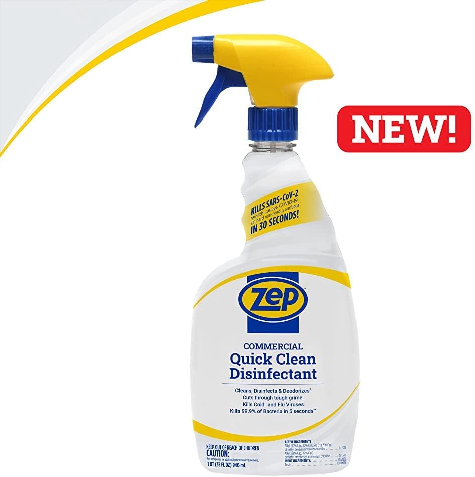 Zep Home Pro Quick Clean Disinfectant 32 Fl Oz 1