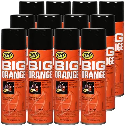 Zep Big Orange Heavy-Duty Citrus Degreaser 15 oz Case Of 12