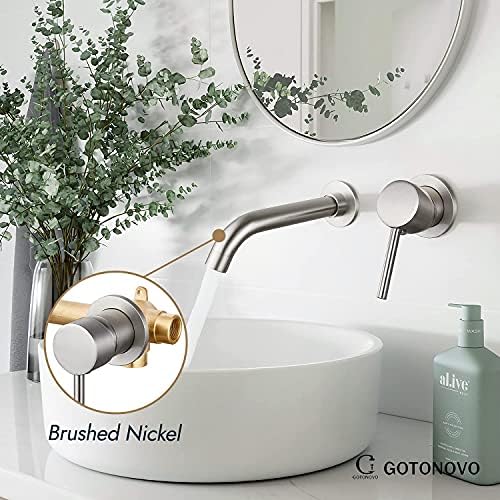 Gotonovo 12 Square Showerhead with 2-in-1 Handheld