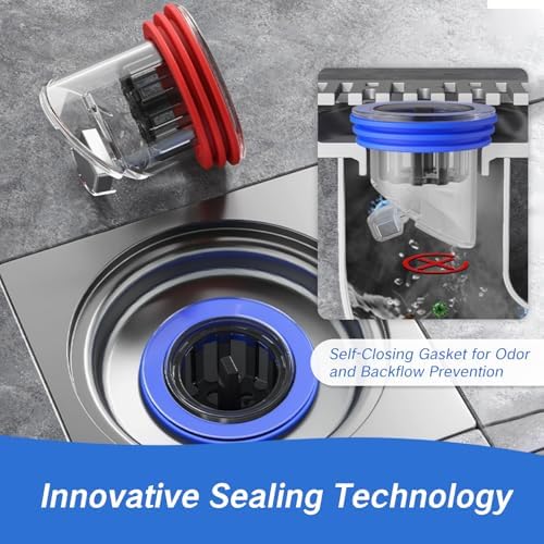 NIIIYTYB 2PCS Drain Backflow Preventer for Bathrooms and Kitchens