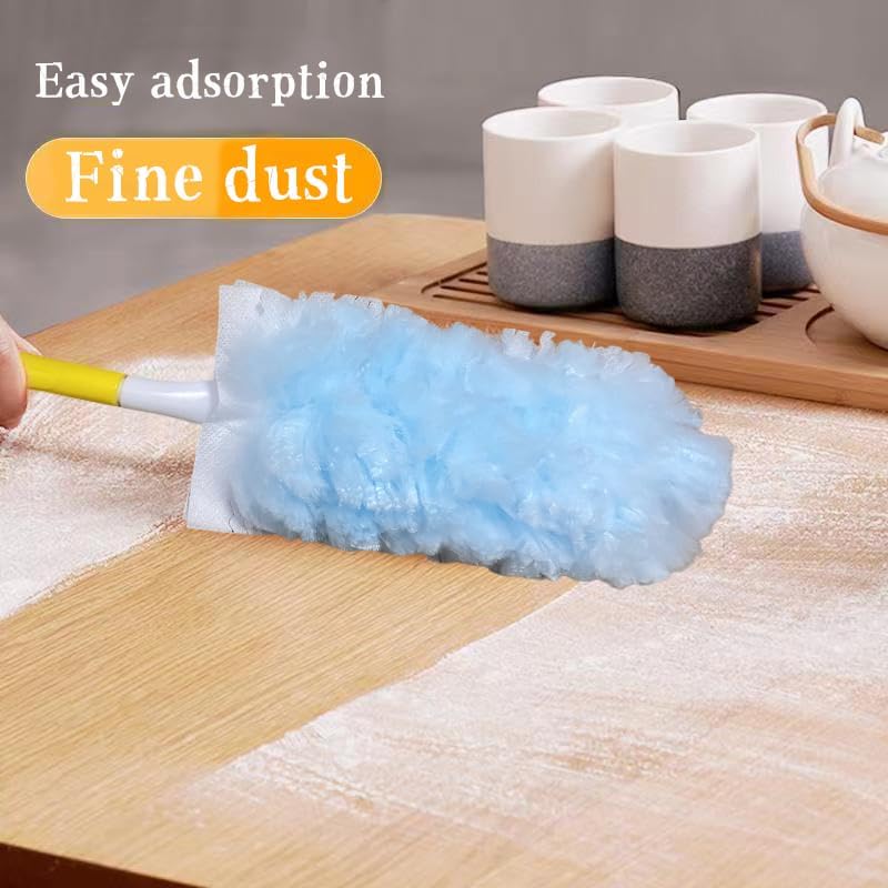 40 Count Microfiber Duster Refills Kit with Handles