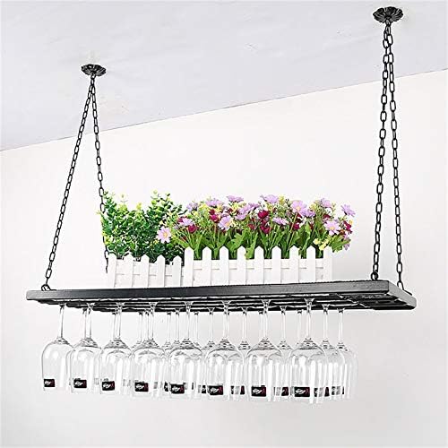 Mounted Wine Racks Industrial Chain Suspension Wall Rack