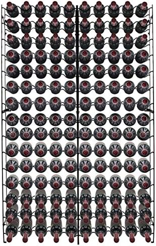 Sorbus 15-Tier Wine Rack - 150 Bottle Capacity