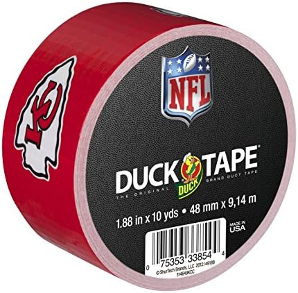 Duck Brand 281546 Duct Tape with Chiefs Logo