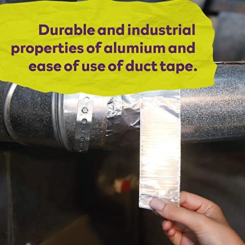 ATack 2x75 Aluminum Foil Duct Tape - High Temp Heavy Duty