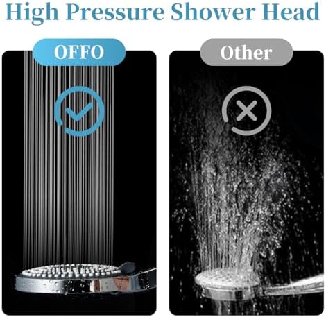 OFFO Handheld Shower Head with 6 Modes